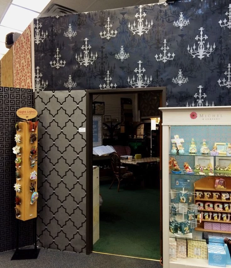 Decorative Trellis WallpaperHome Decor Ideas