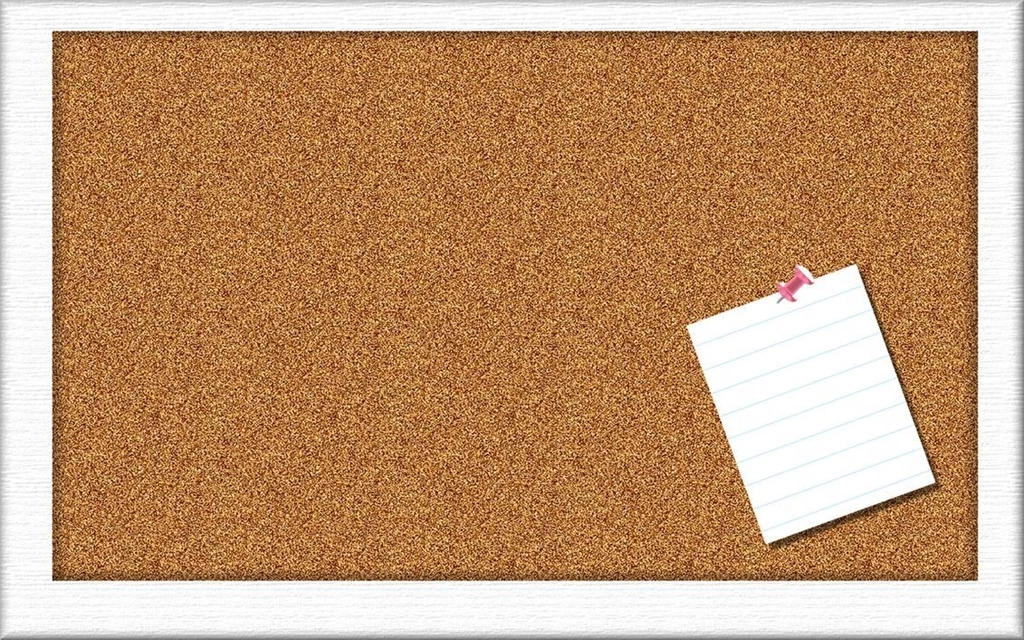 Corkboard With Note By Speakingsoul On DeviantArt