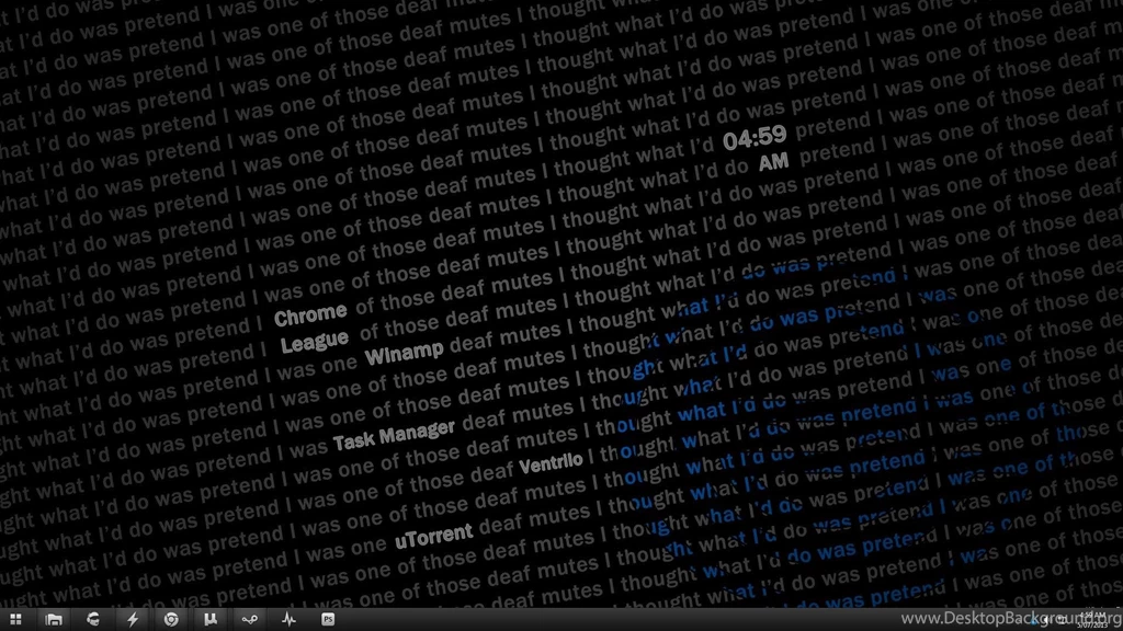 Stand Alone Complex : Rainmeter