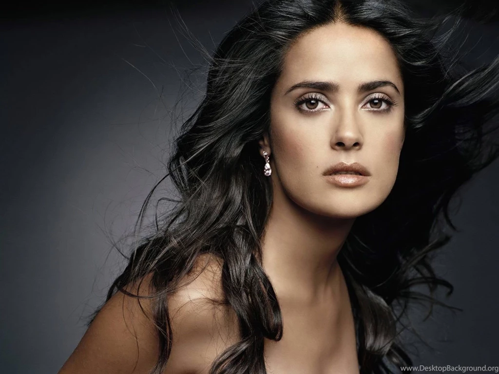 Celebrities Salma Hayek Wallpaper HD For Desktop