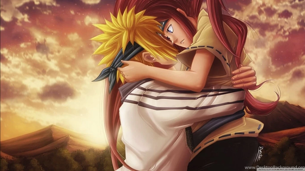 Minato Namikaze And Kushina Uzumaki HD Desktop Wallpapers ...