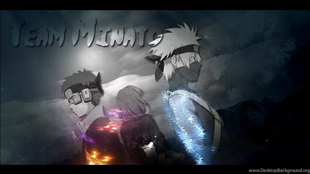 NARUTO: Team Minato Wallpapers Speedart