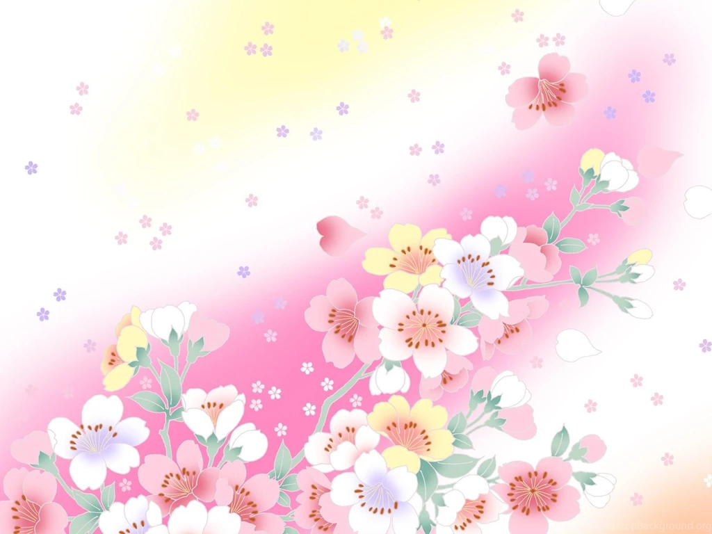 Flowers PPT Backgrounds Templates Download Free Flowers ...