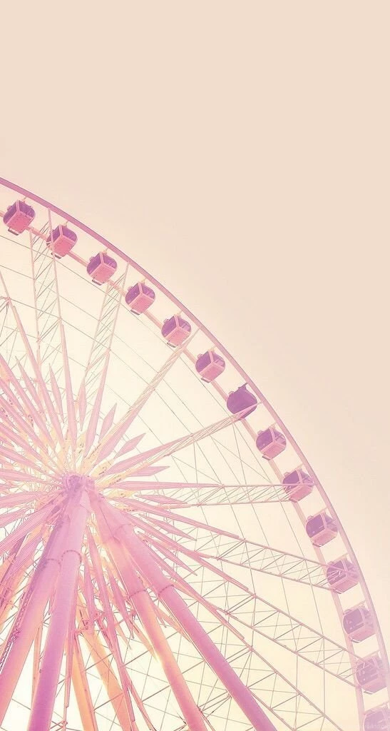 Pink Ferris Wheel ★ Find More Pastel Wallpapers For Your