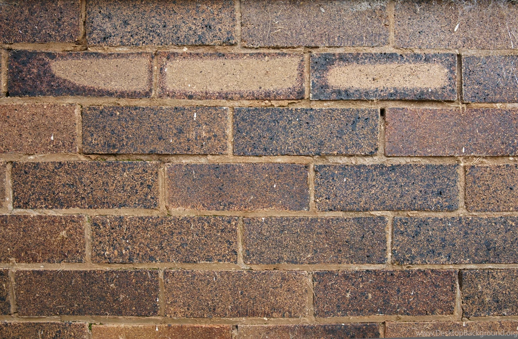 Oversharpened High Resolution Free Brick Wall