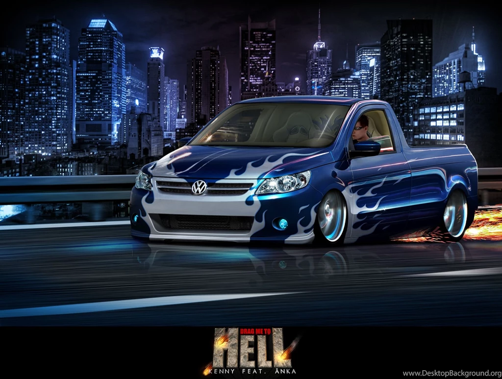 VW Saveiro 'Drag Me To Hell' By Aenkagfx On DeviantArt