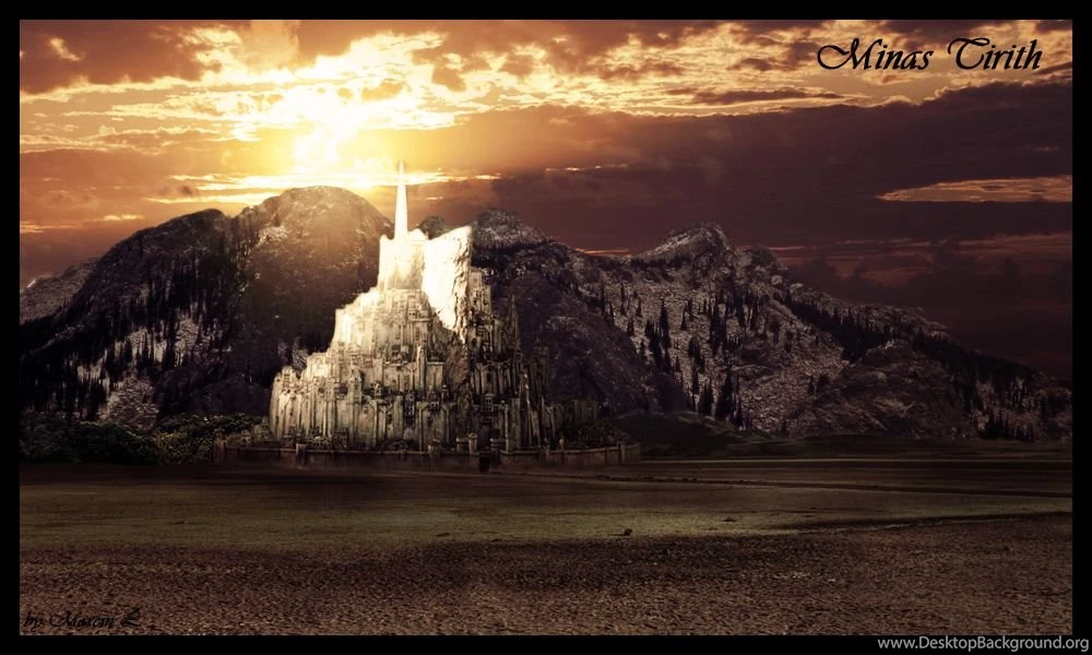Lord Of The Rings Minas Tirith By DutchMilk On DeviantArt