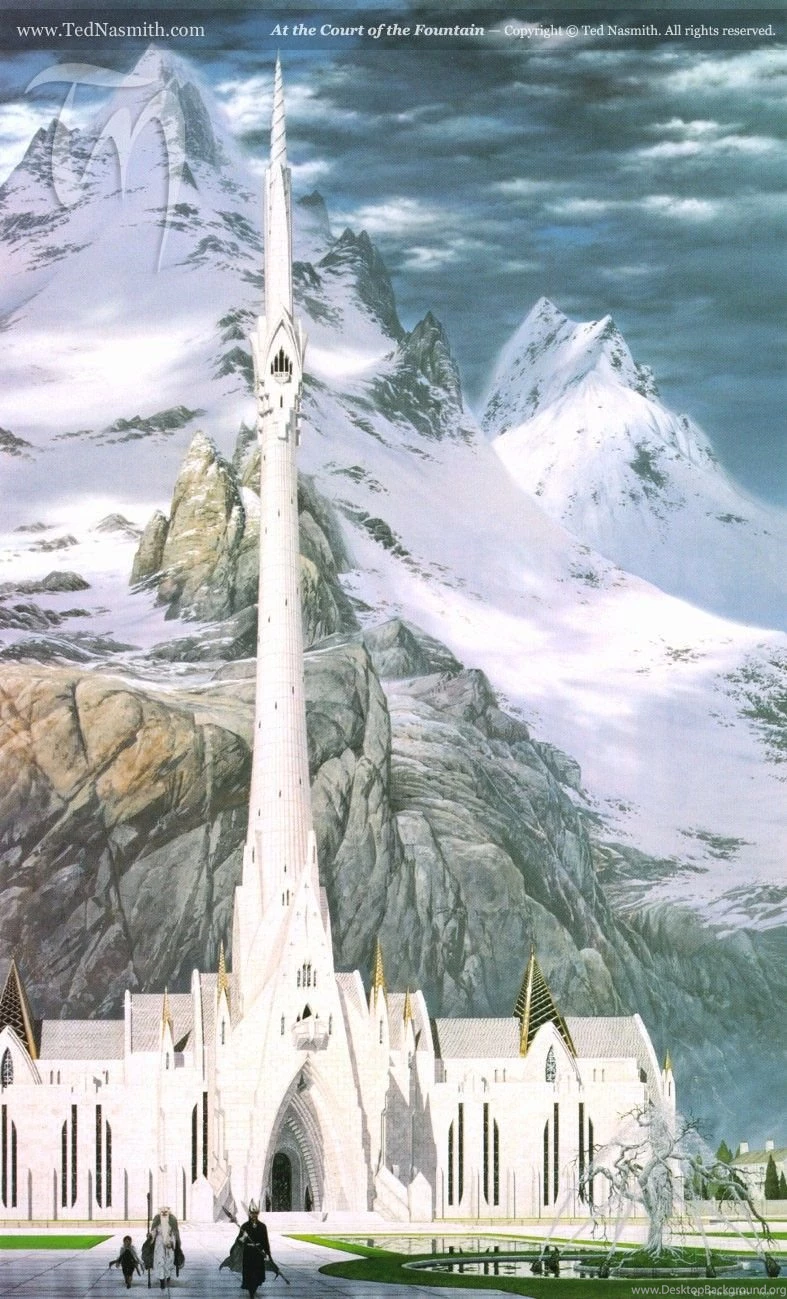 Minas Tirith The Lord Of Rings Ted Nasmith