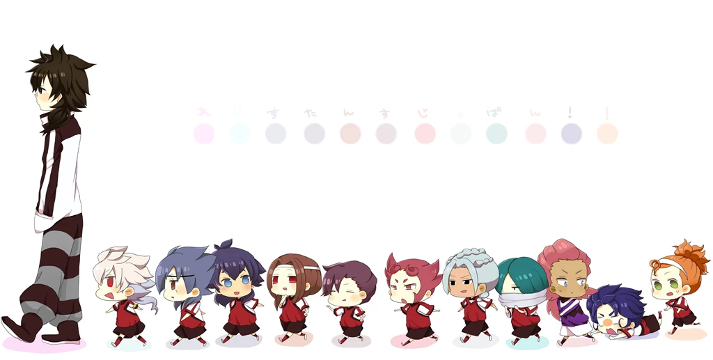 Inazuma Eleven GO Chibi Wallpapers