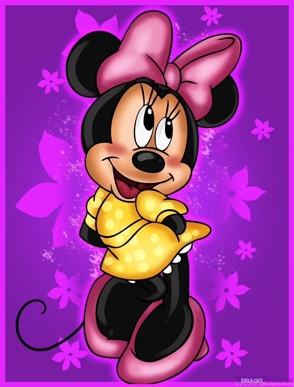 Minnie Mouse Cartoon Full HD Image Wallpapers For Galaxy Note ...