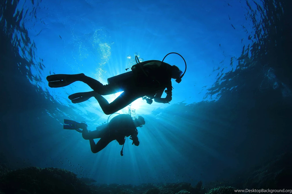 Scuba Diving Diver Ocean Sea Underwater Wallpapers