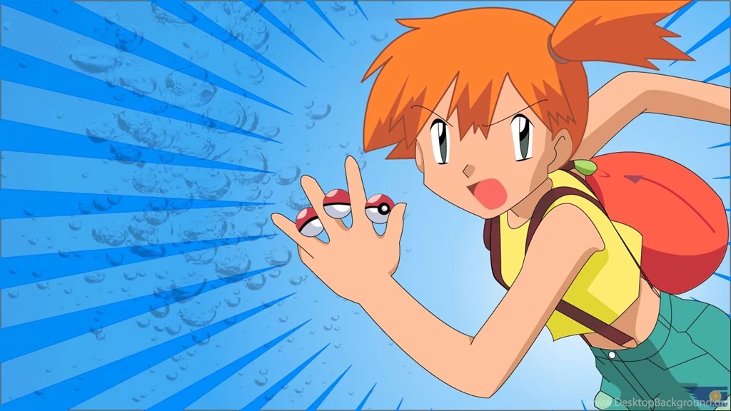Pokemon Poke Balls Misty Blue Backgrounds
