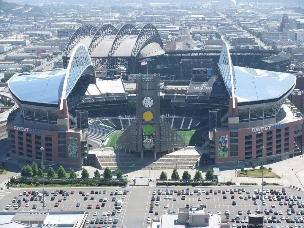Qwest Field (now CenturyLink Field) With Safeco Field In The ...