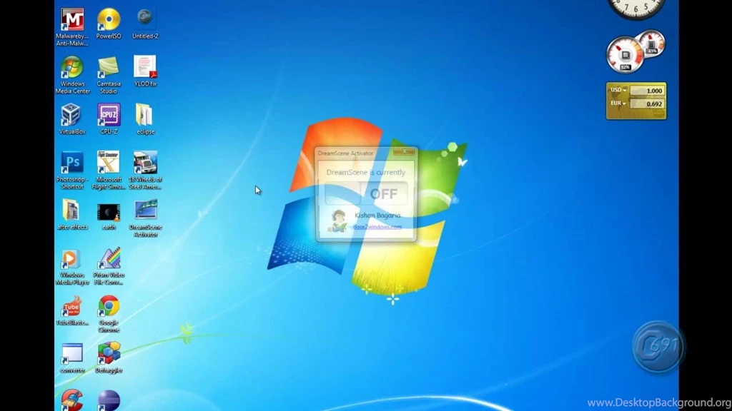 Windows 7 Animated Backgrounds YouTube