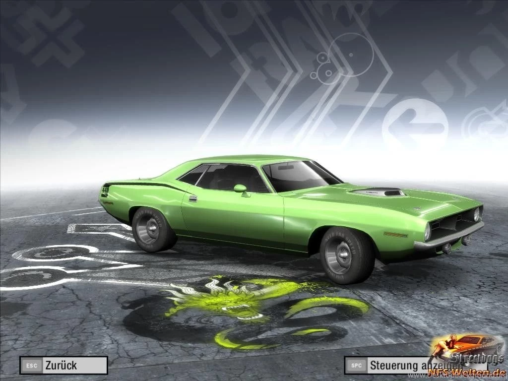 Wallpapers Hemi Cuda Plymouth 1024x768