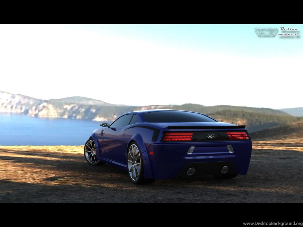 2008 Cuda Concept Design By Rafael Reston Jamaica Blue Rear ...