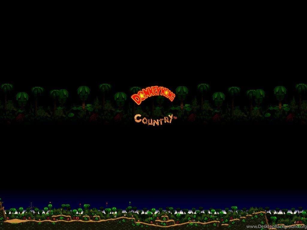 1024x768 Retro: Donkey Kong Country Desktop PC And Mac Wallpapers