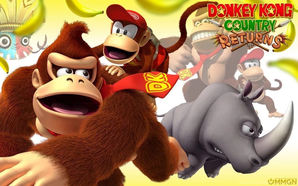 Donkey Kong Country Returns Wallpapers   Wii News