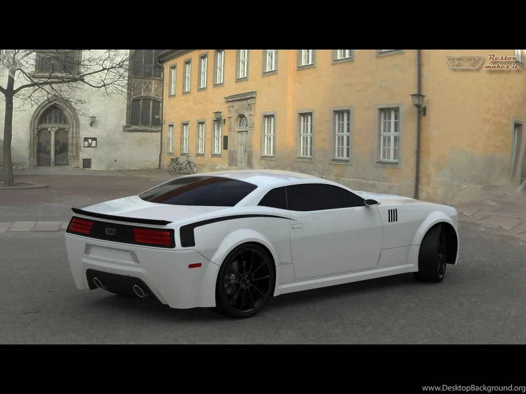 2008 Cuda Concept Design By Rafael Reston Alpine White Rear And ...