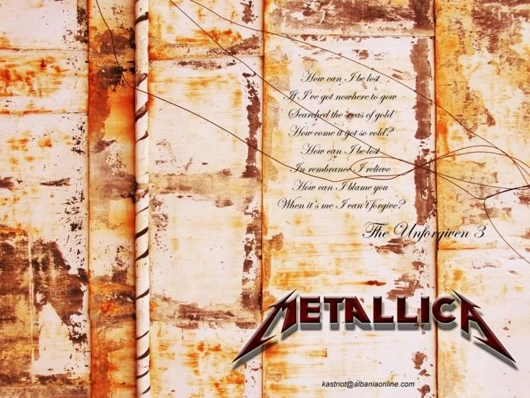 Wallpapers Music > Wallpapers Metallica The Unforgiven III By ...