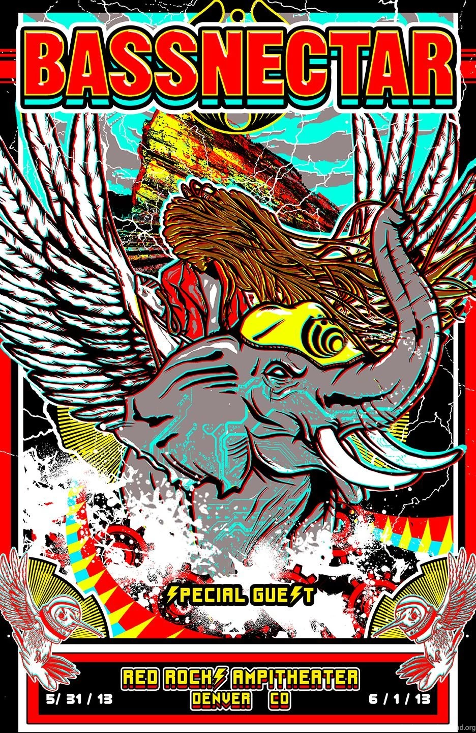 Bassnectar Red Rocks By Lopan4000 On DeviantArt
