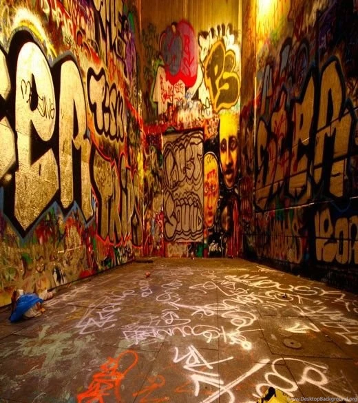 10x10ft Graffiti Street Art Backgrounds Muslin Photo Studio ...