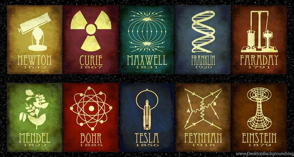 Famous Scientists Wallpapers
