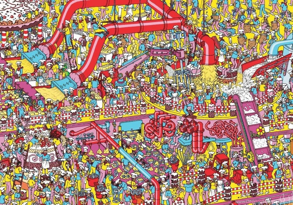 Where's Waldo——The Game Like”Hide And Seek”