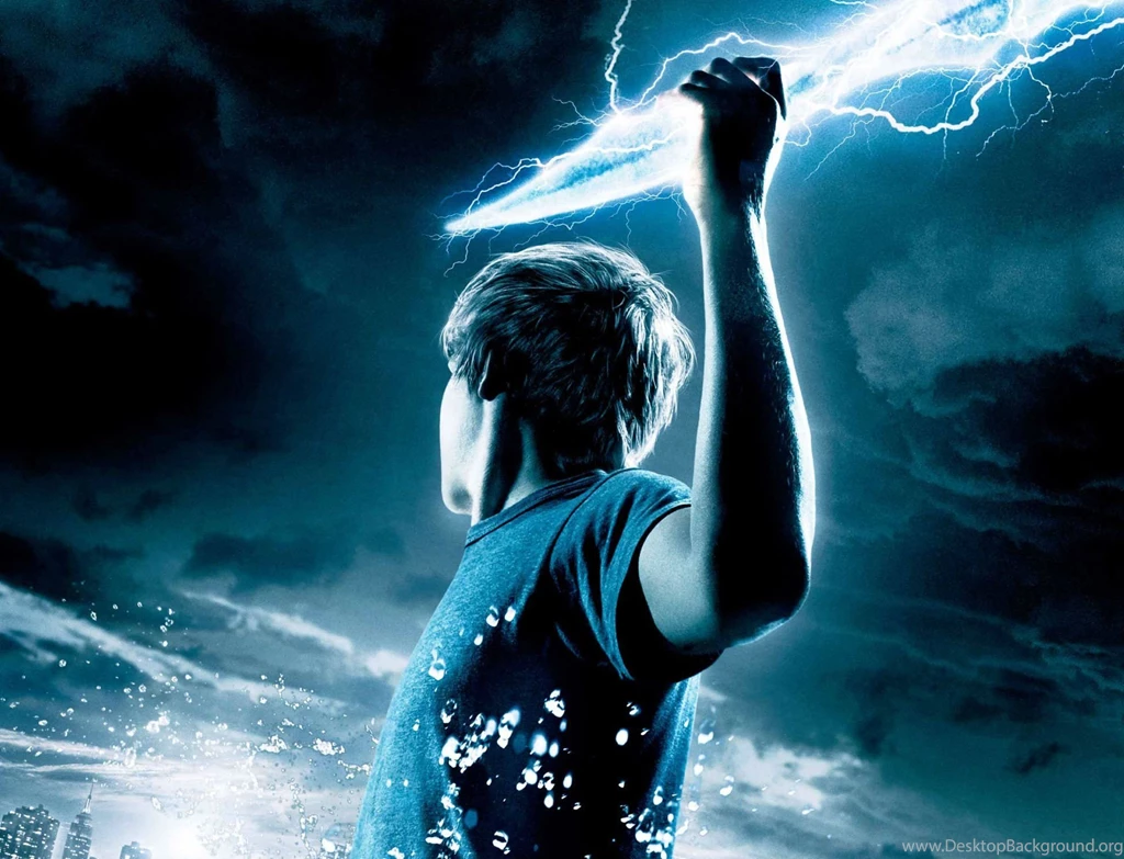 Percy Jackson Olympians Lightning Thief Fantasy Adventure Family ...