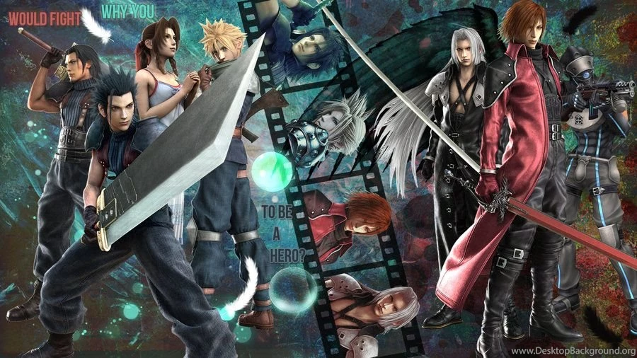 Wallpapers Crisis Core [Angels And Devils] By LullabyRose On DeviantArt