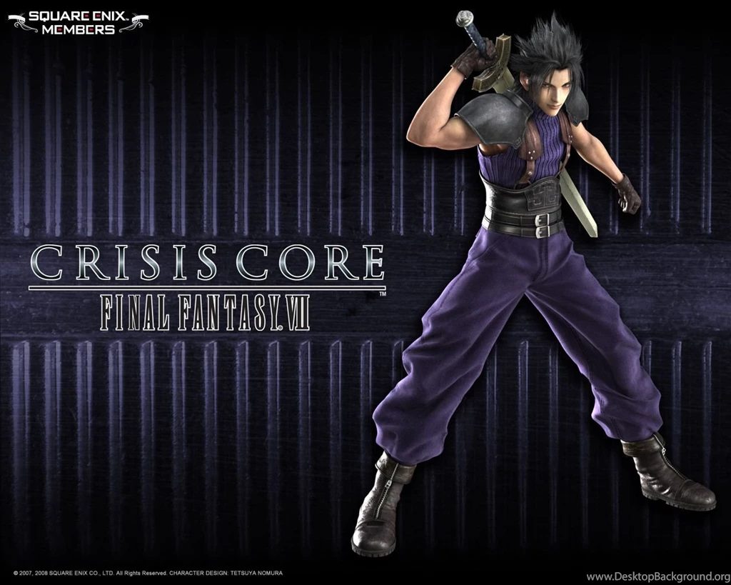 Wallpapers Final Fantasy Final Fantasy VII: Crisis Core Games ...