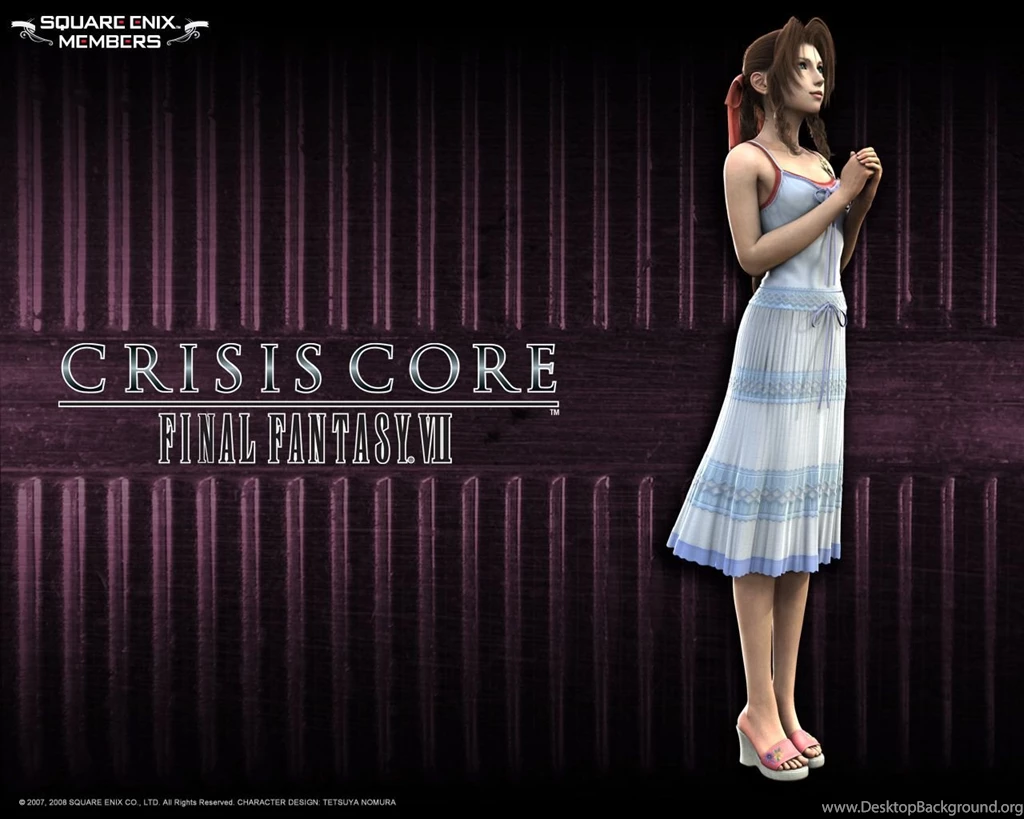 Wallpapers Final Fantasy Final Fantasy VII: Crisis Core Games ...