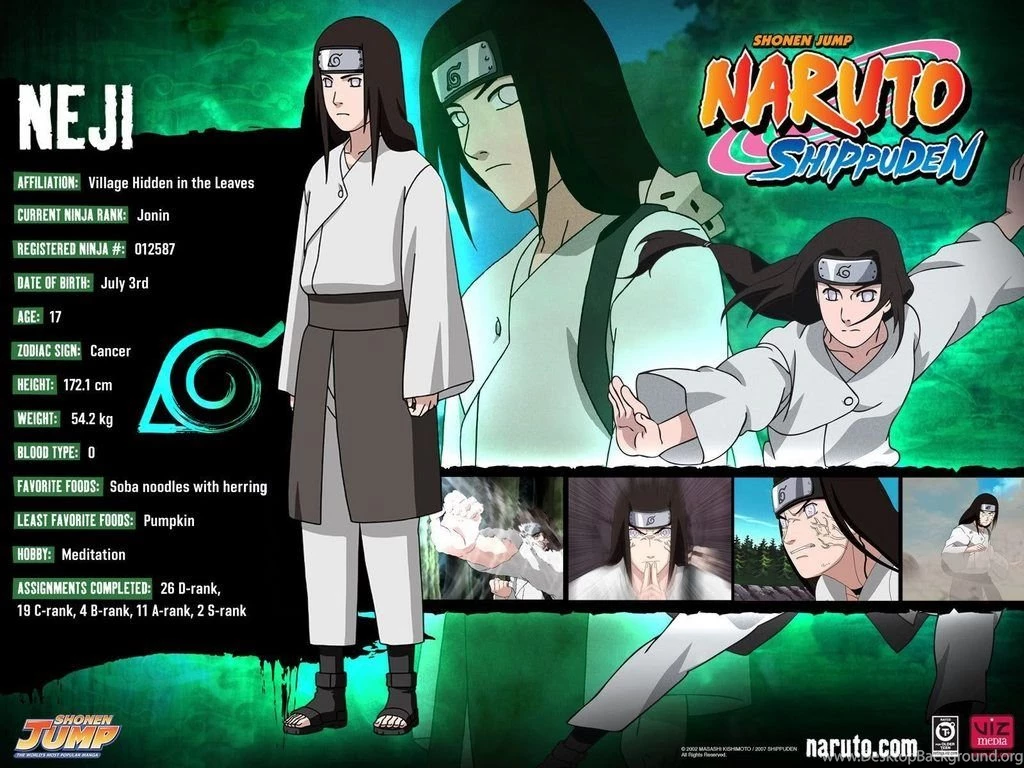 Wallpapers Digital Cute: Naruto: Neji Photo Gallery