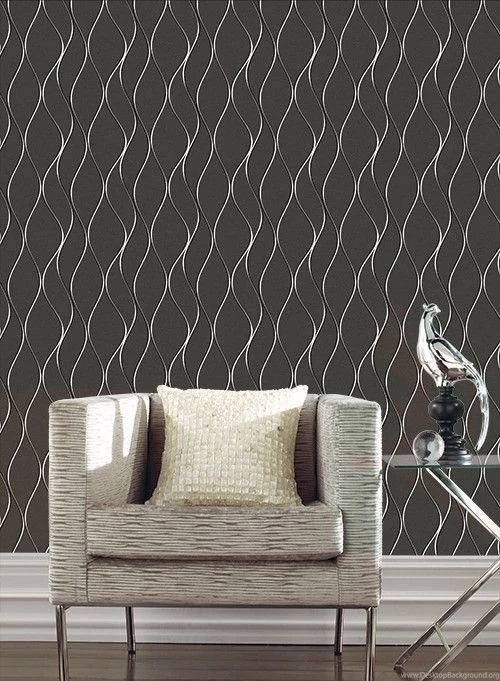Modern Wallpapers In Silver Design By York Wallcoverings