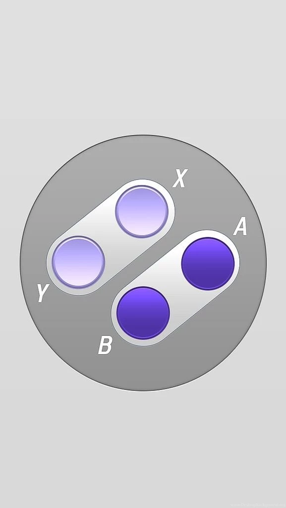 SNES US Controller iPhone 5 Wallpapers