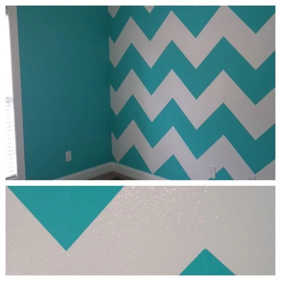Paint Chevron Stripes On Pinterest