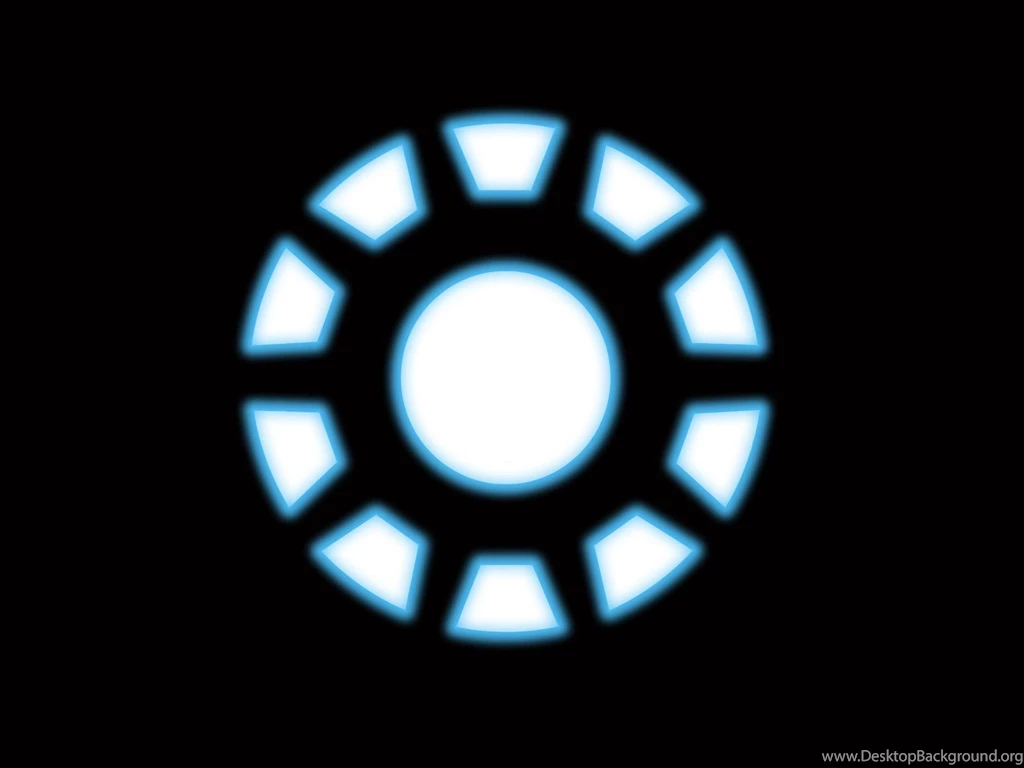 Arc Reactor Iron Man Black Backgrounds Dark Wallpapers » WallDevil ...