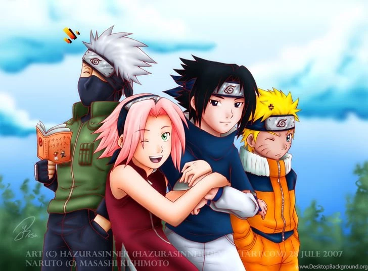 Naruto: Team 7 By HazuraSinner On DeviantArt