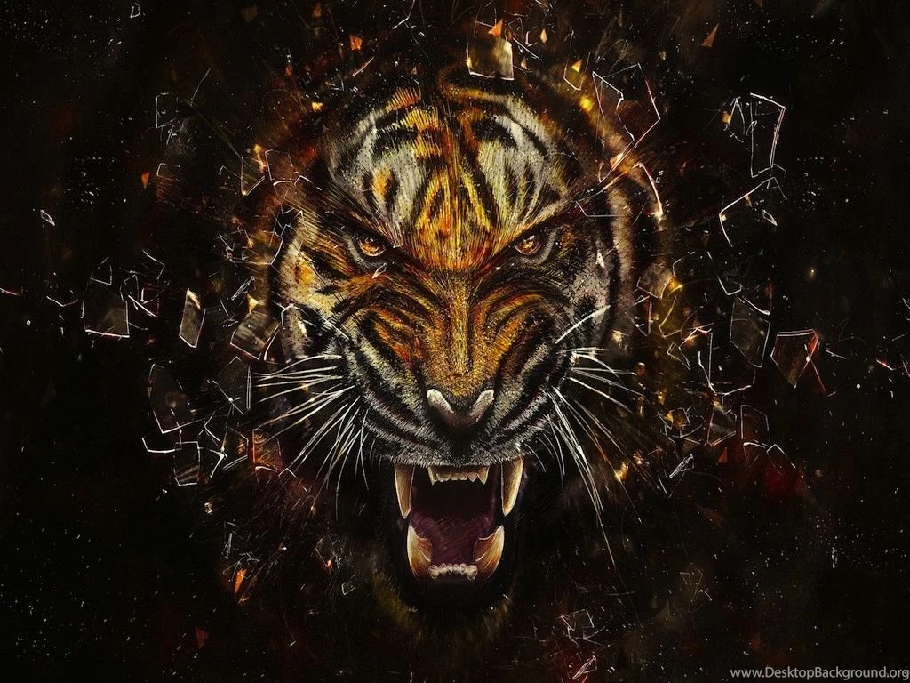 Other: Tigre Animals Cat Wild Amazing 3d Backgrounds Ctrc7tgv Full ...