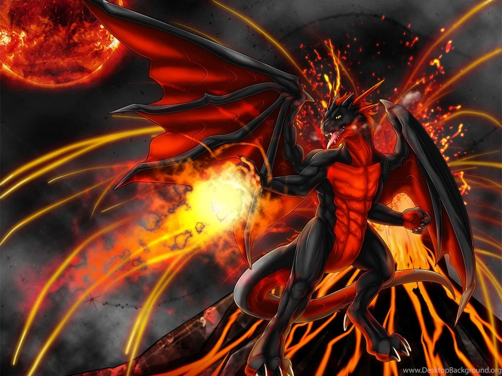 Red Dragon Anthro, Desktop Hd Wallpapers 545224 : Wallpapers13.com