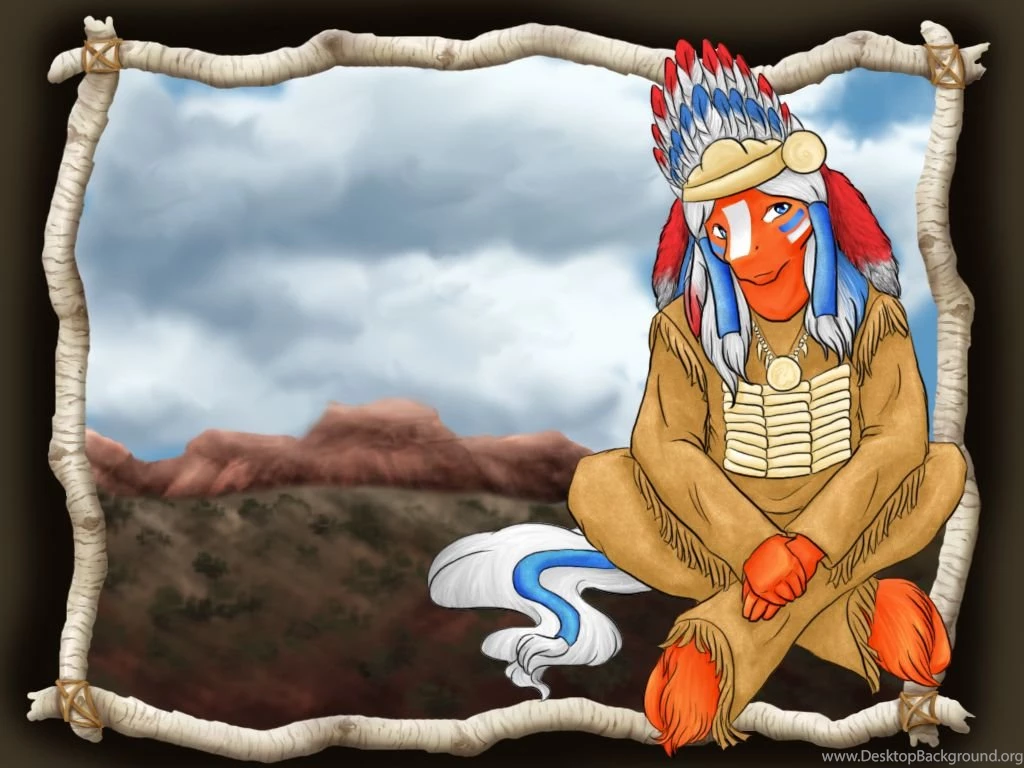 Wigwam Anthro Wallpapers By ClemiKinkajou On DeviantArt