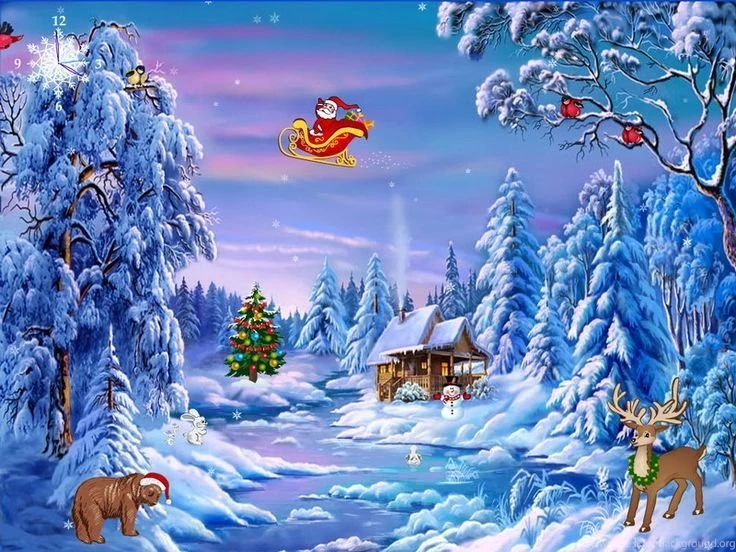 Free Animated Christmas Screensavers