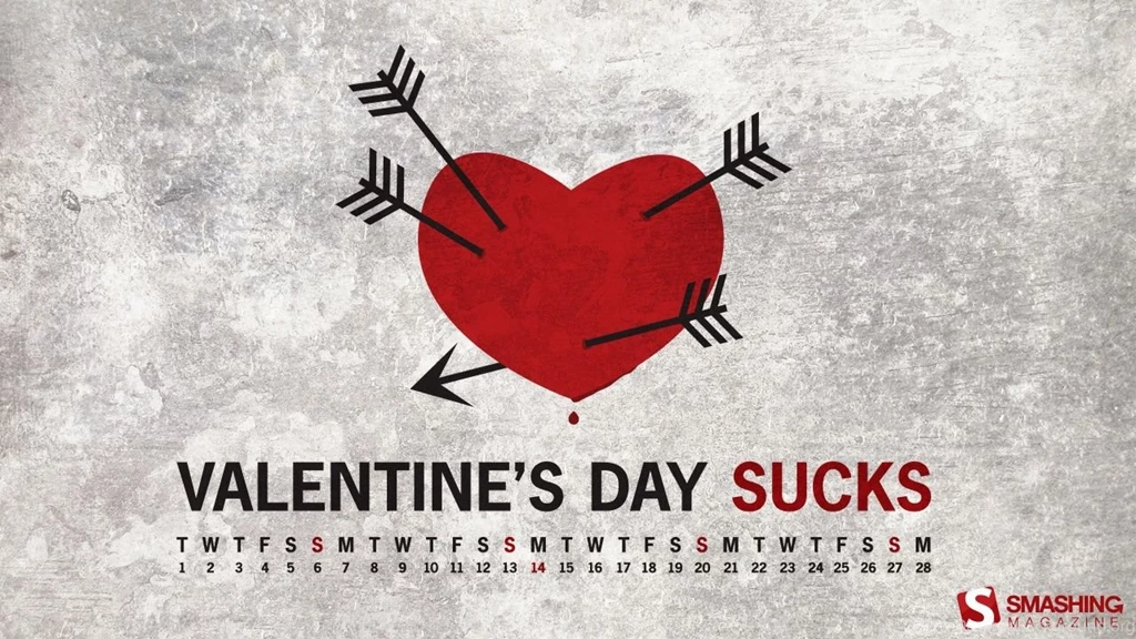 1280x720 Valentine's Day Sucks Desktop PC And Mac Wallpapers