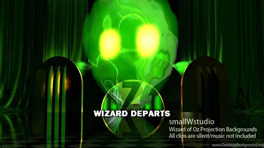 Wizard Of OZ Stage Projection Backgrounds YouTube