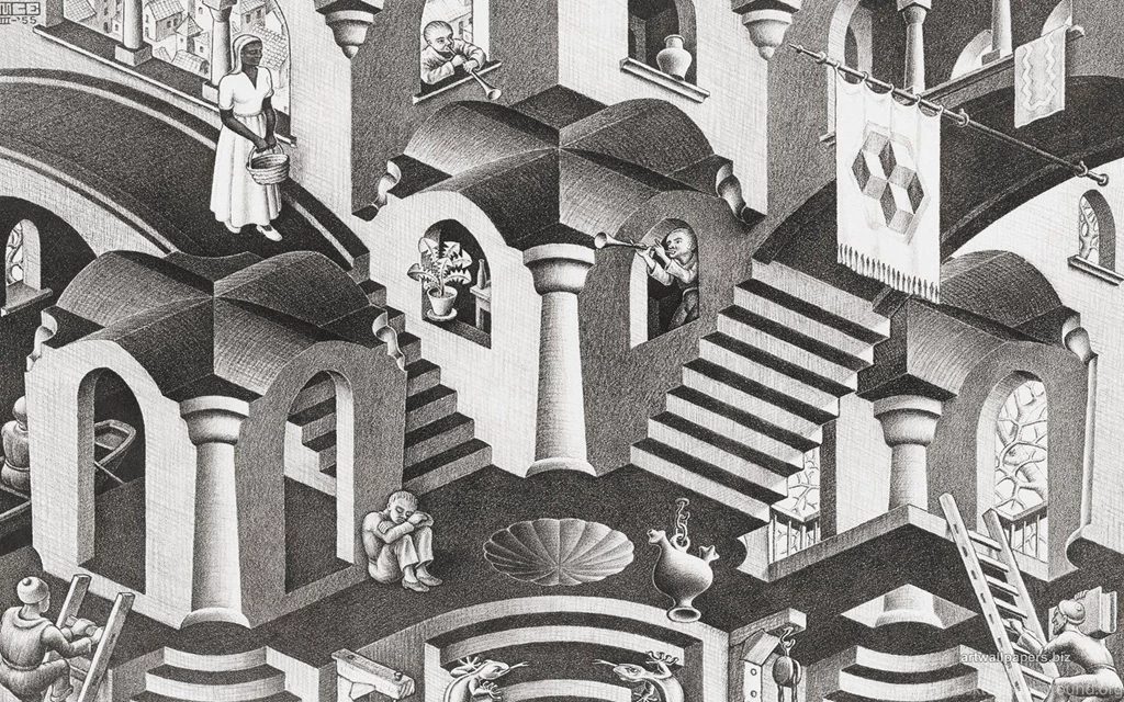 Mc Escher Wallpapers » WallDevil   Best Free HD Desktop And Mobile ...