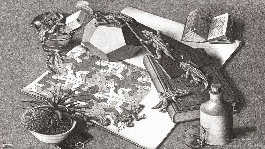 Reptiles Mc Escher Wallpapers 1367887