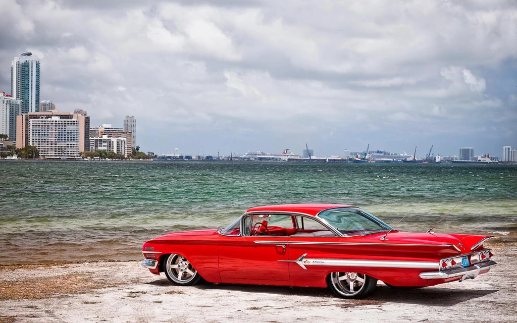 Bright Red Chevy HD Desktop Wallpapers : Widescreen : High ...