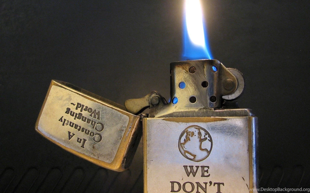Smoking Fire Zippo Objects Lighters Flame Wallpapers