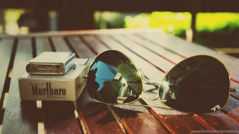 Marlboro, Lighter, Cigarette, Glasses, Zippo, Ray Ban Wallpapers ...