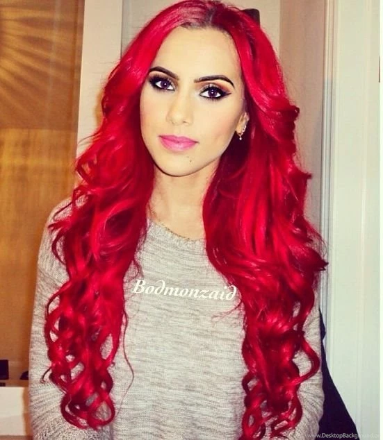 Bright Red Hair   Wallpaper.